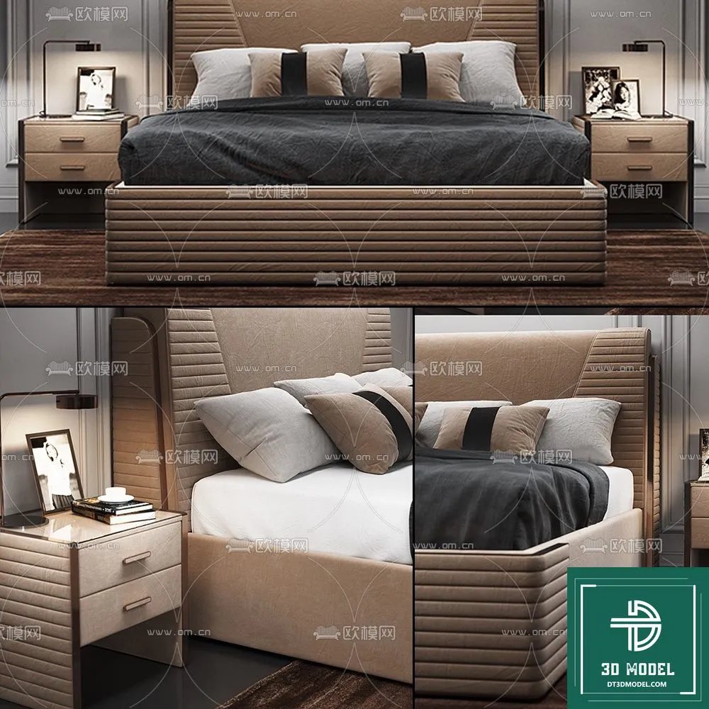 LUXURY – 3D Models – BED – 060