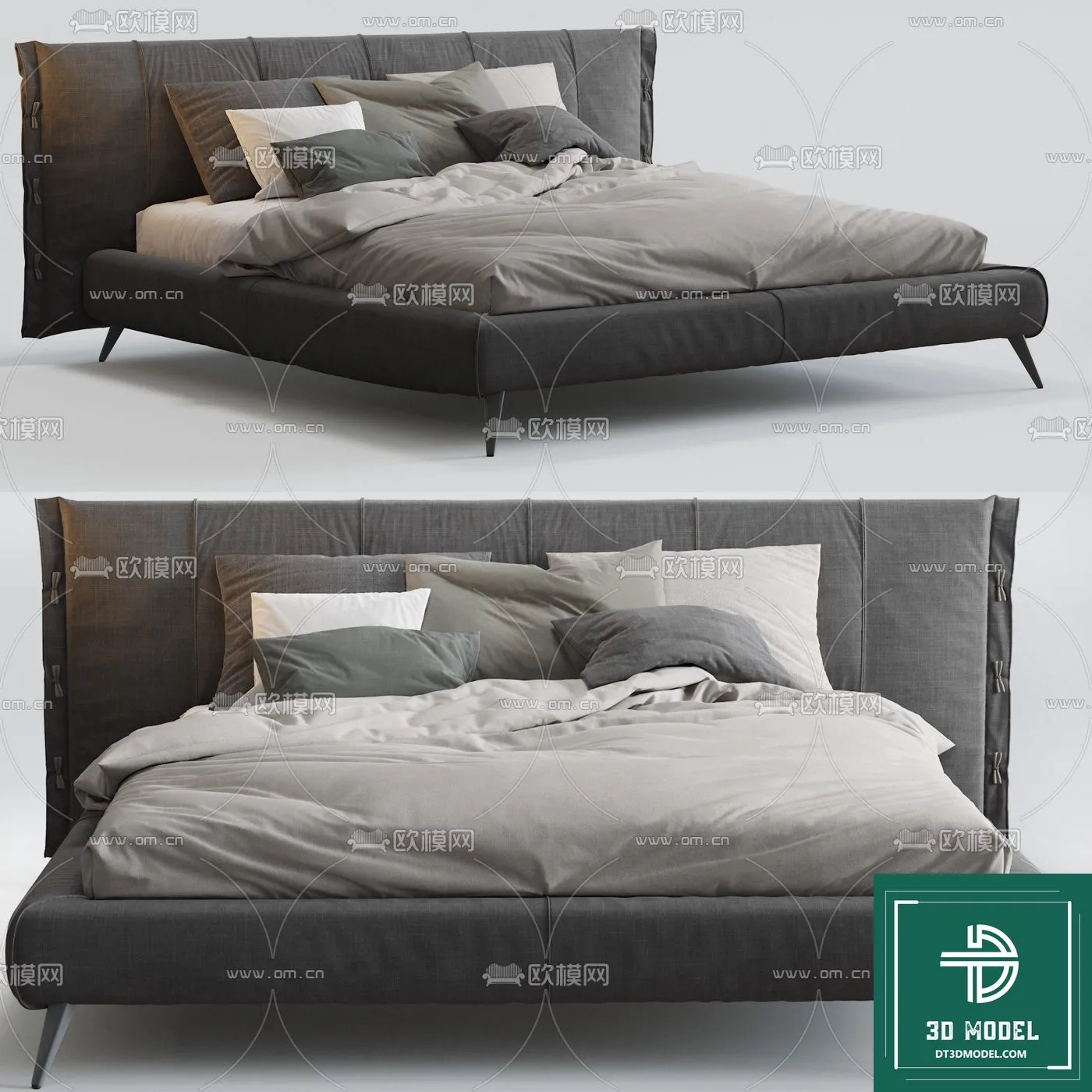 LUXURY – 3D Models – BED – 077