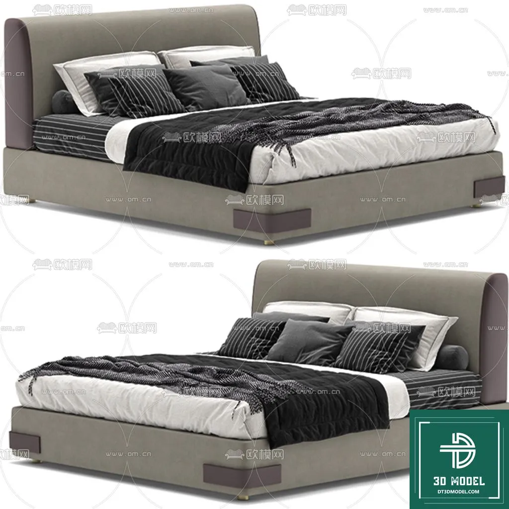 LUXURY – 3D Models – BED – 097