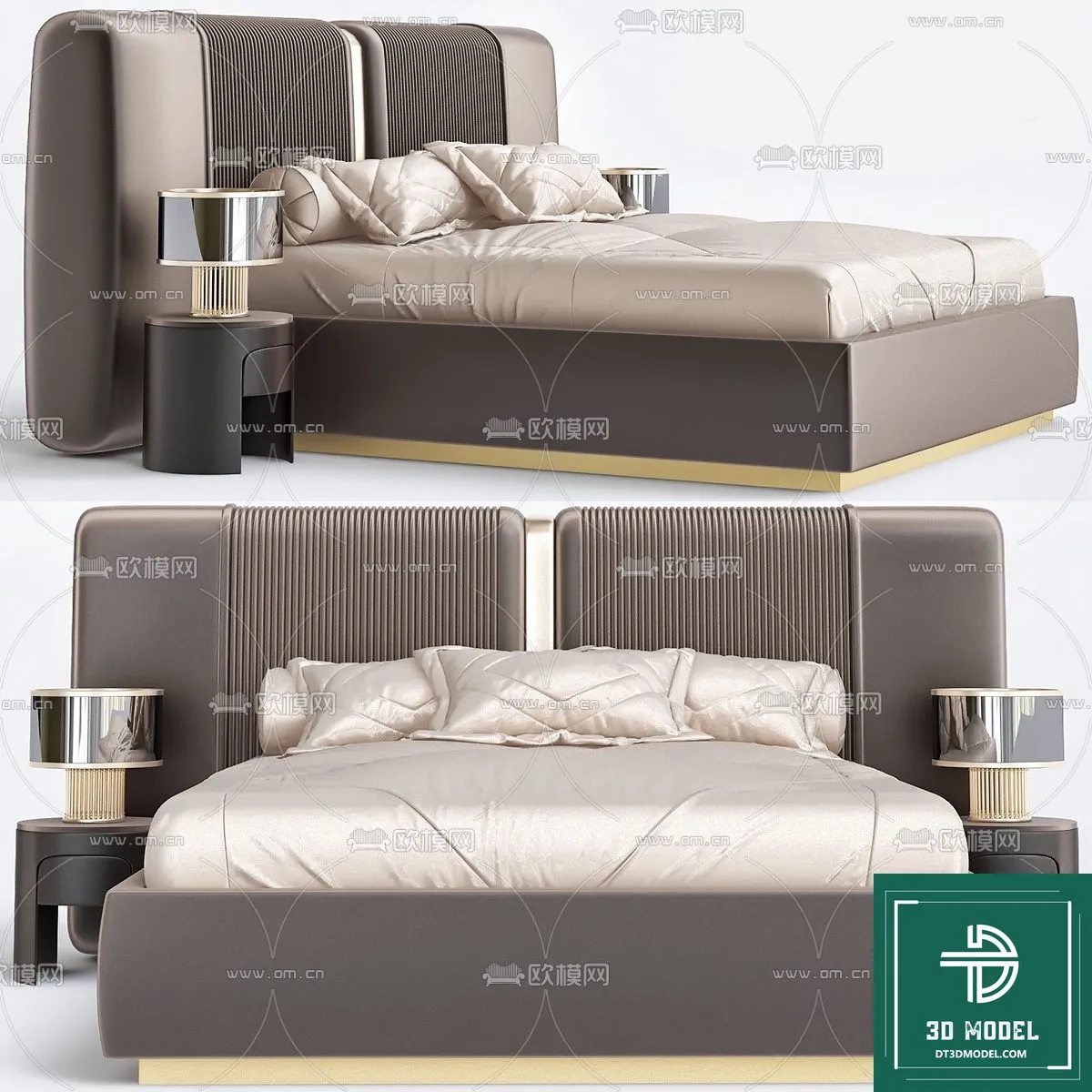 LUXURY – 3D Models – BED – 117