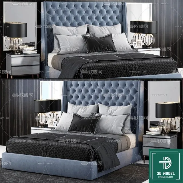 LUXURY – 3D Models – BED – 119