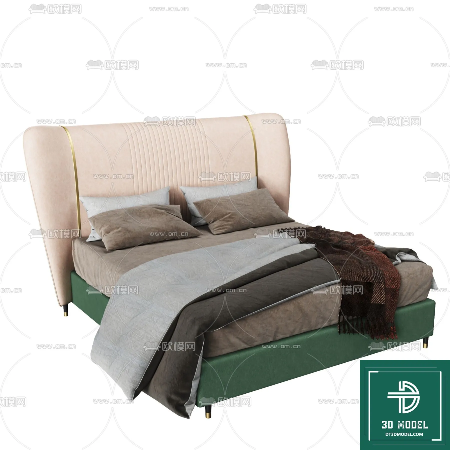 LUXURY – 3D Models – BED – 131