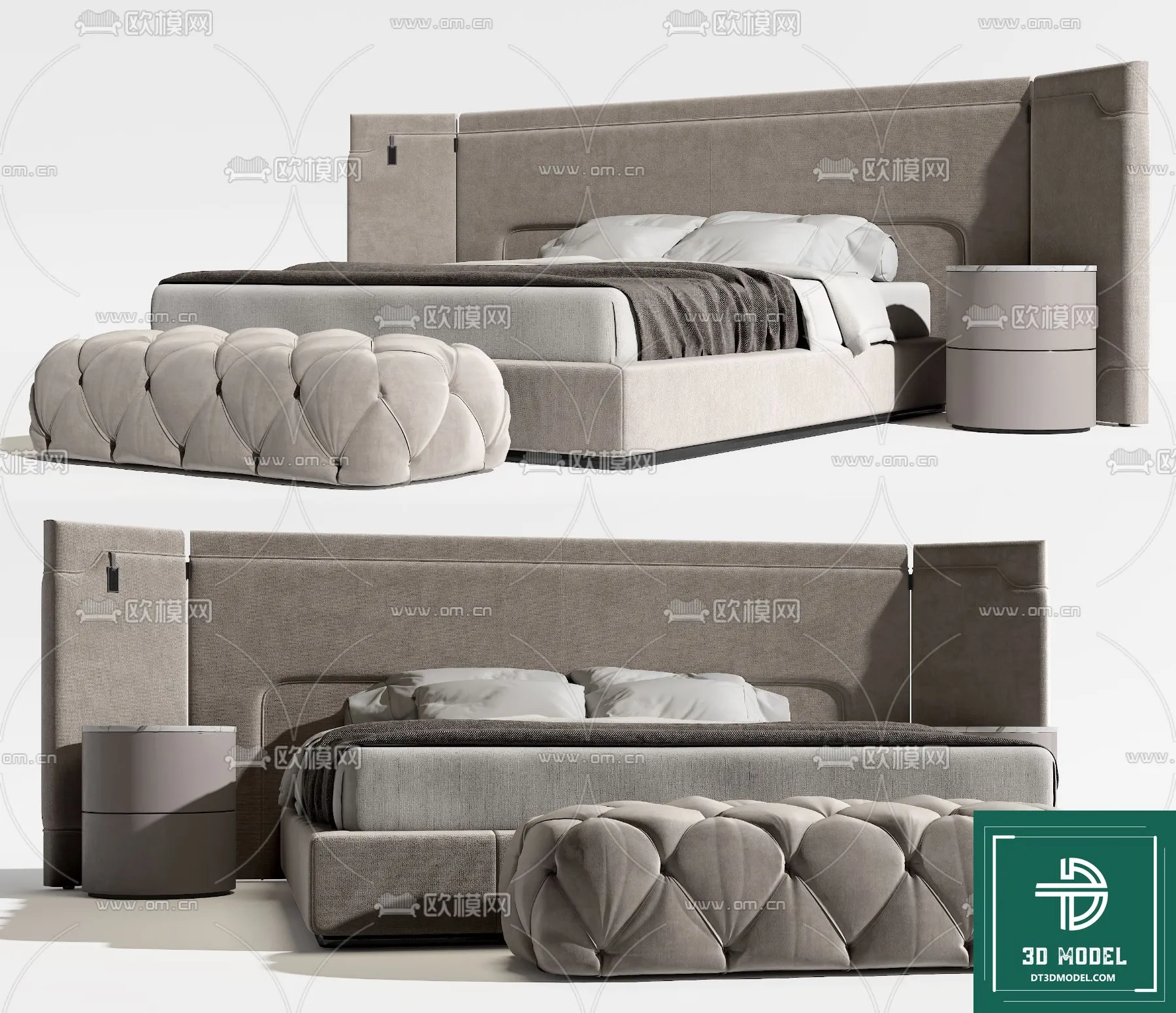 LUXURY – 3D Models – BED – 143