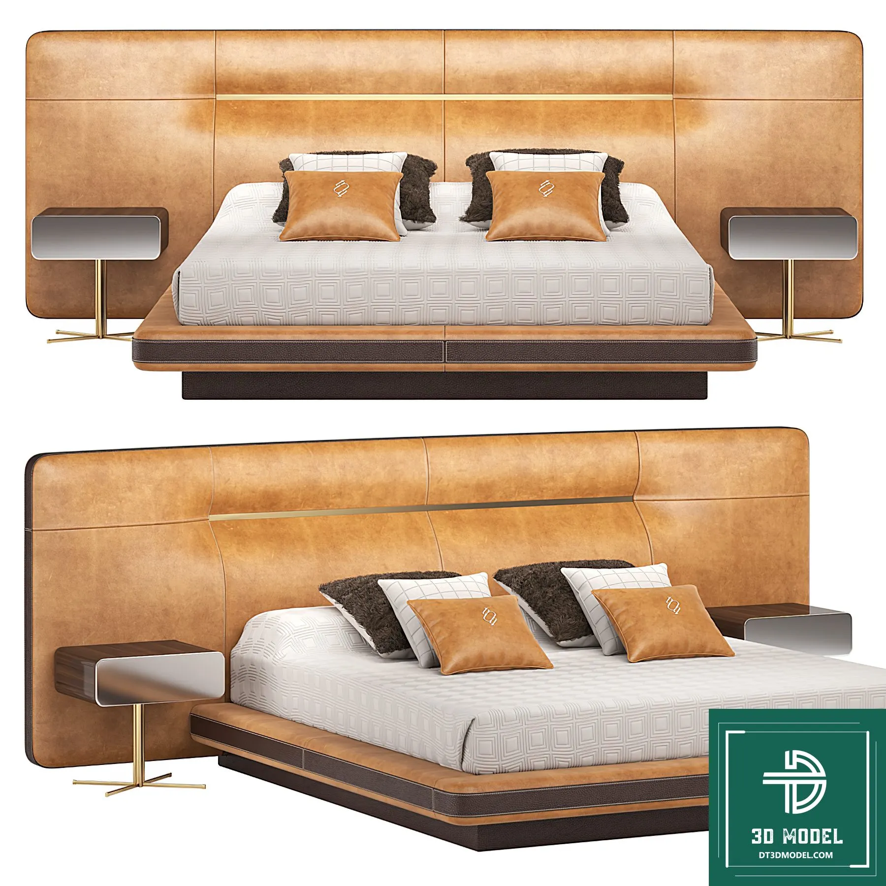 LUXURY – 3D Models – BED – 210