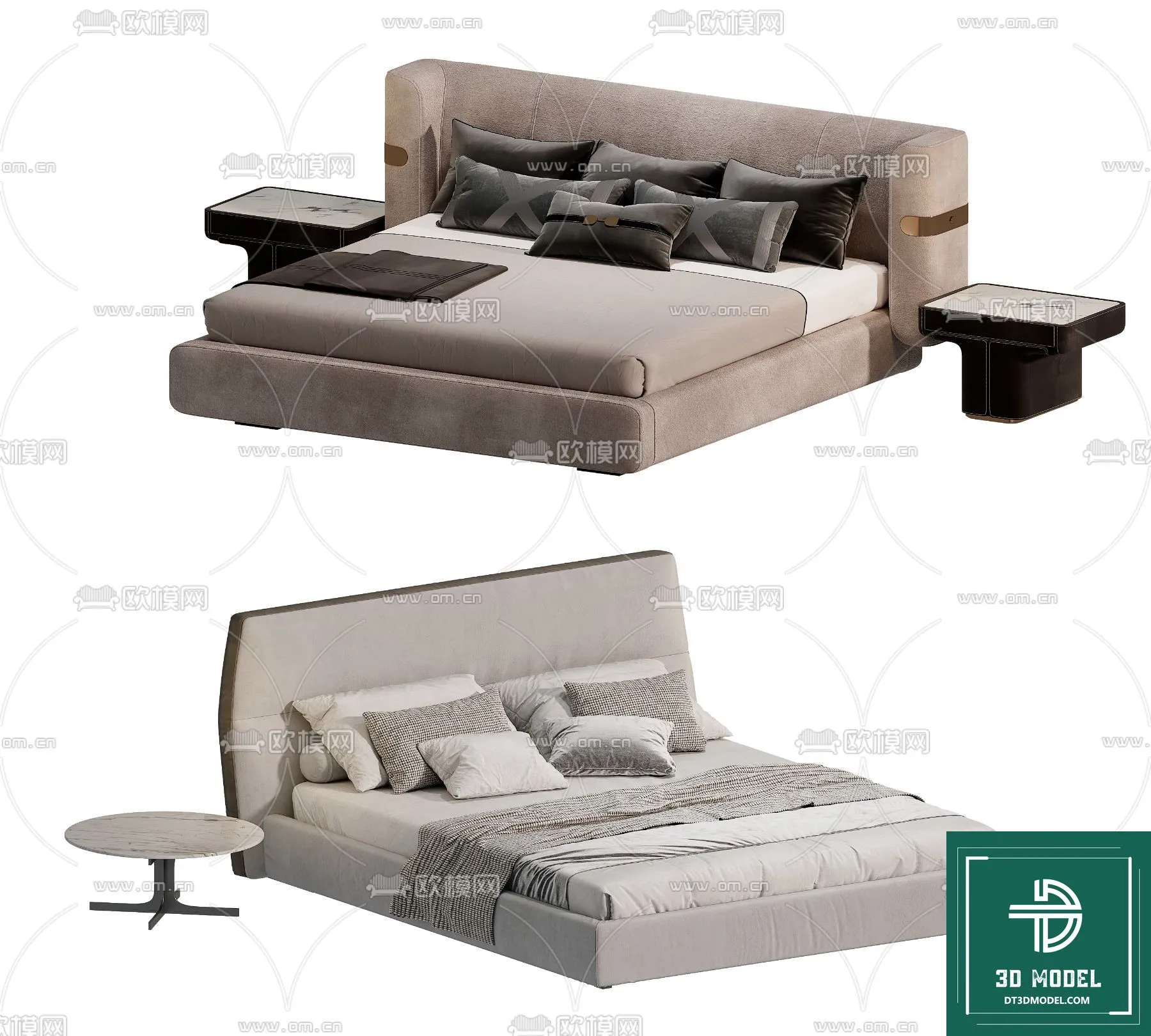 LUXURY – 3D Models – BED – 236