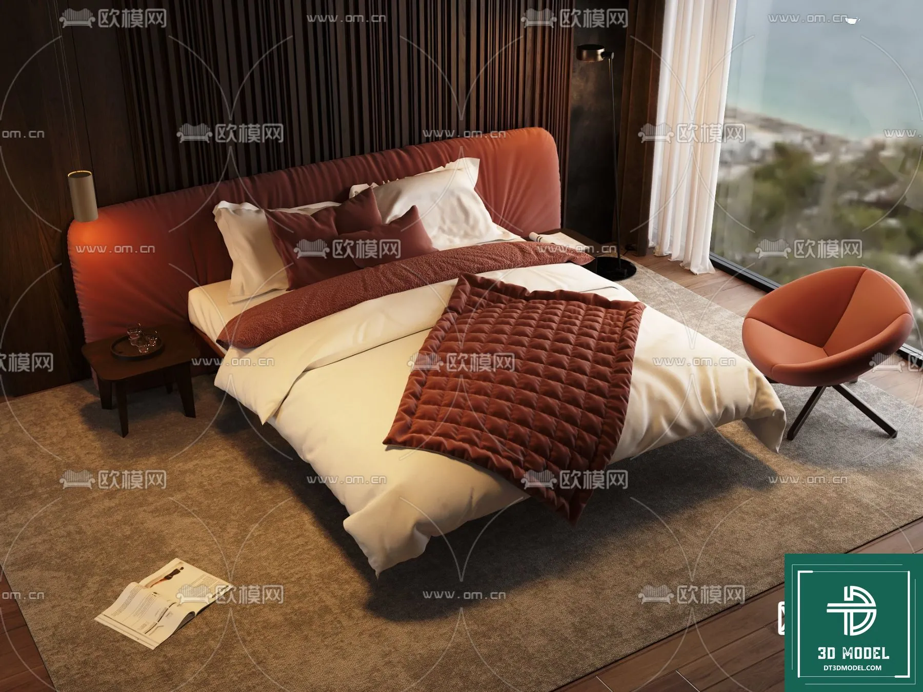 LUXURY – 3D Models – BED – 239