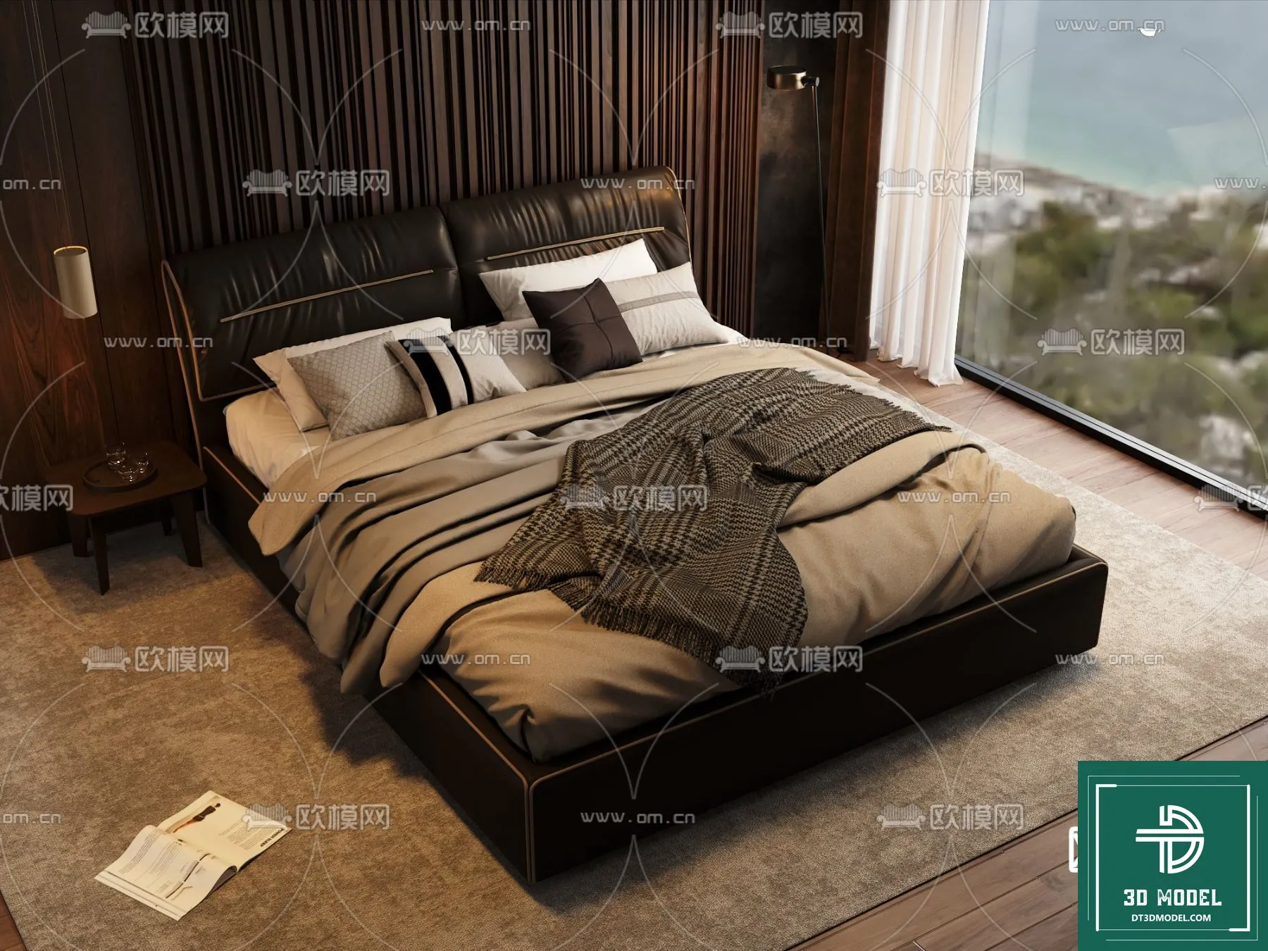 LUXURY – 3D Models – BED – 240