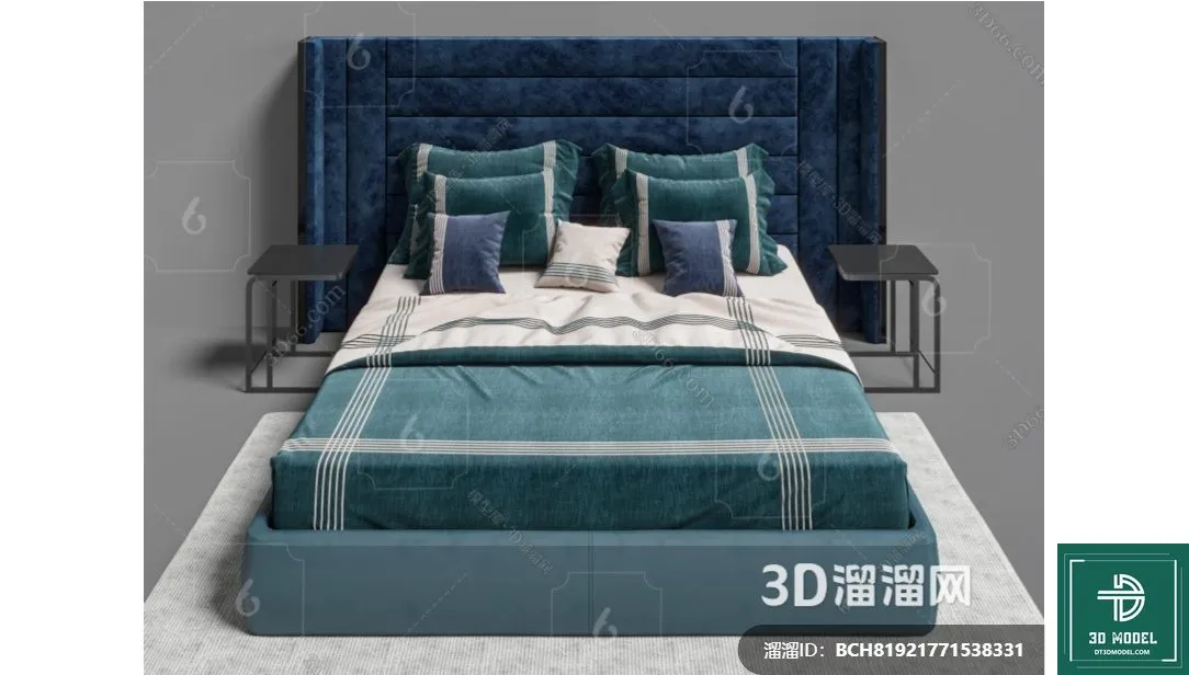 LUXURY – 3D Models – BED – 274