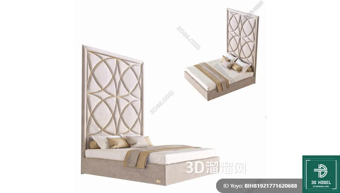 LUXURY – 3D Models – BED – 294