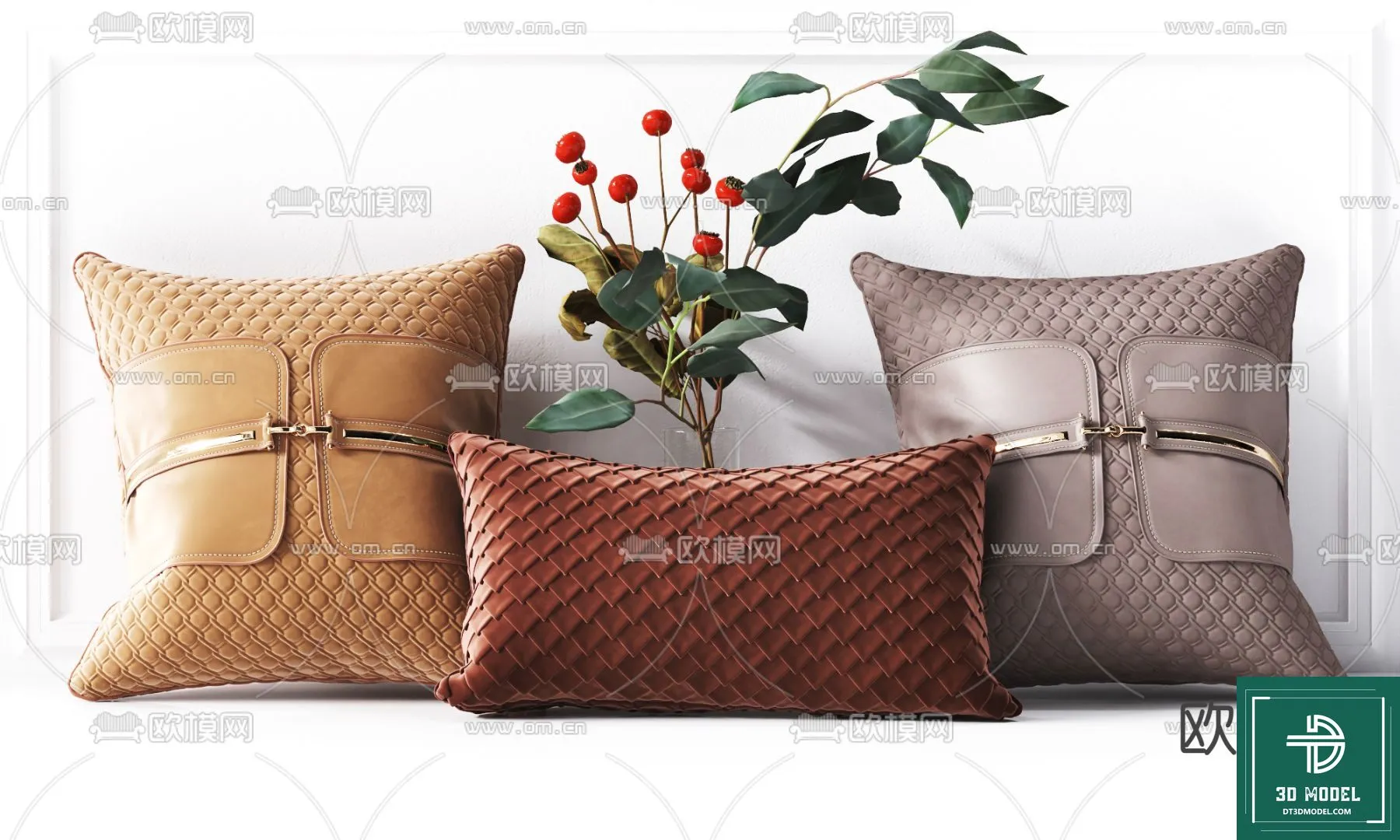 LUXURY – 3D Models – PILLOW – 008