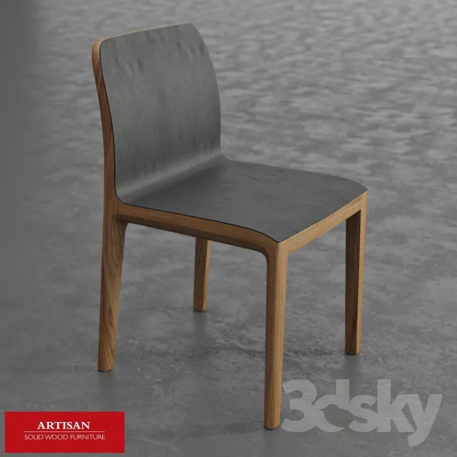 3DS MAX – Chair – Stool – 1615