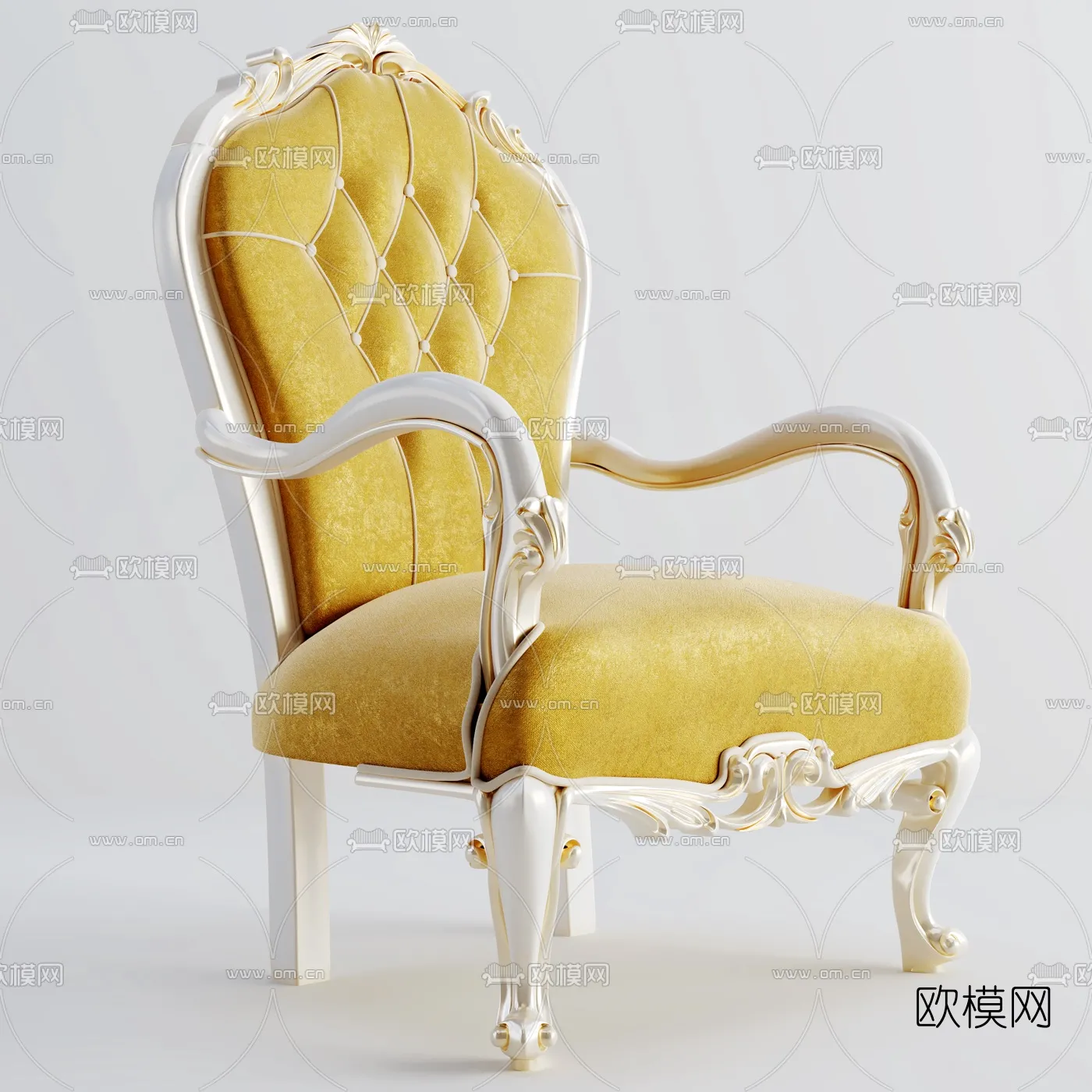 CLASSIC – ARMCHAIR 3DS MODELS – 018