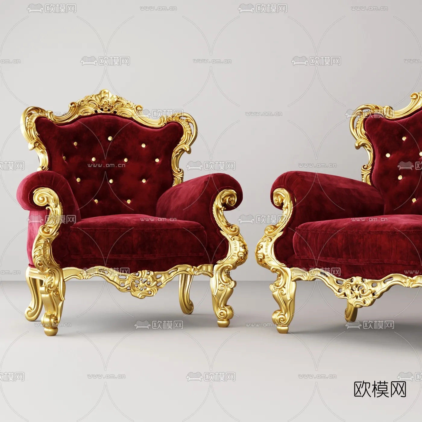 CLASSIC – ARMCHAIR 3DS MODELS – 029