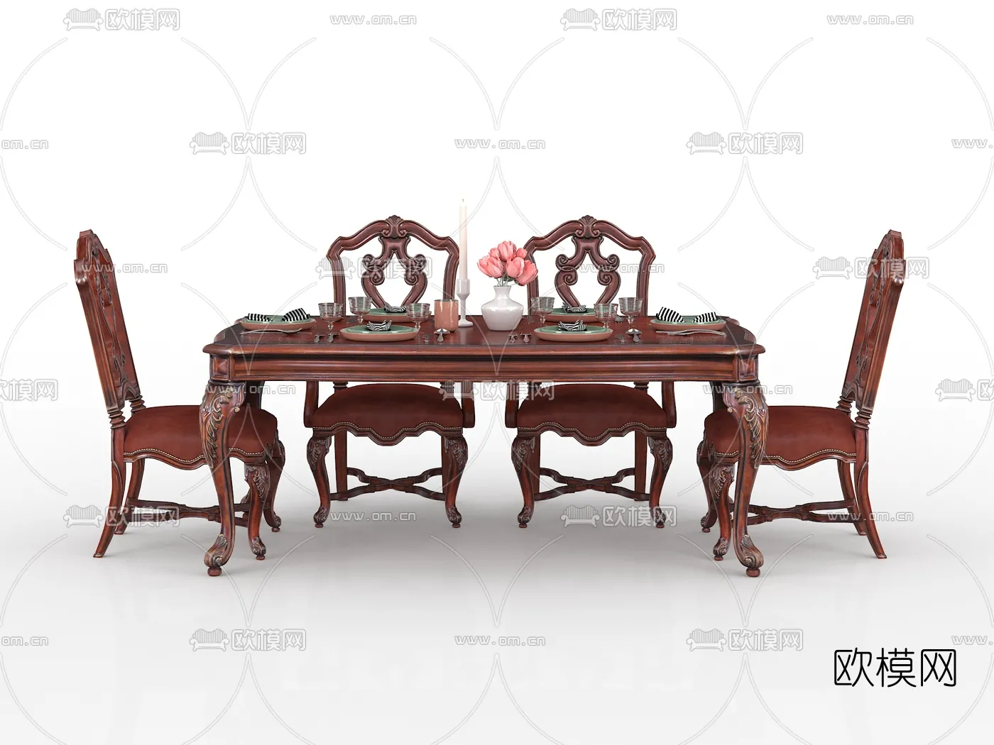 CLASSIC – TABLE 3D MODELS – 007