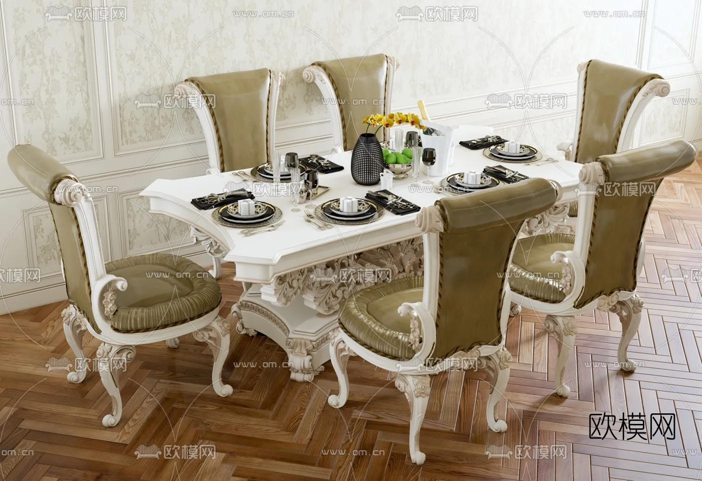 CLASSIC – TABLE 3D MODELS – 031