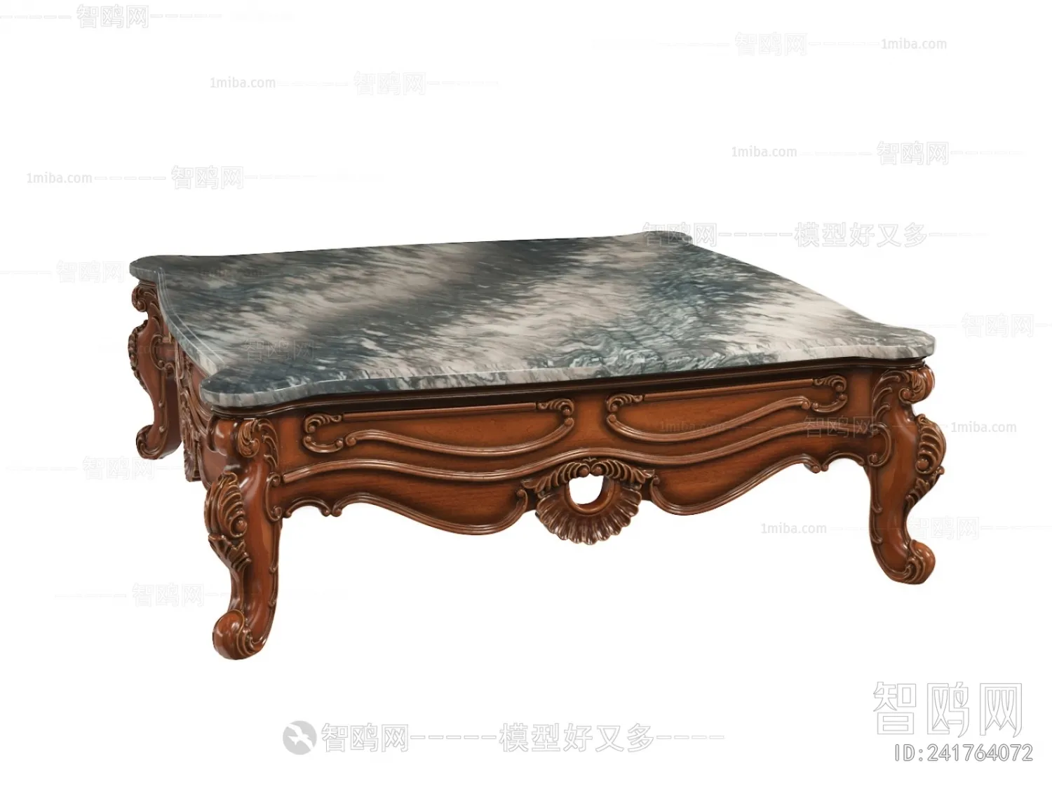 CLASSIC – TEA TABLE 3DS MODELS – 008