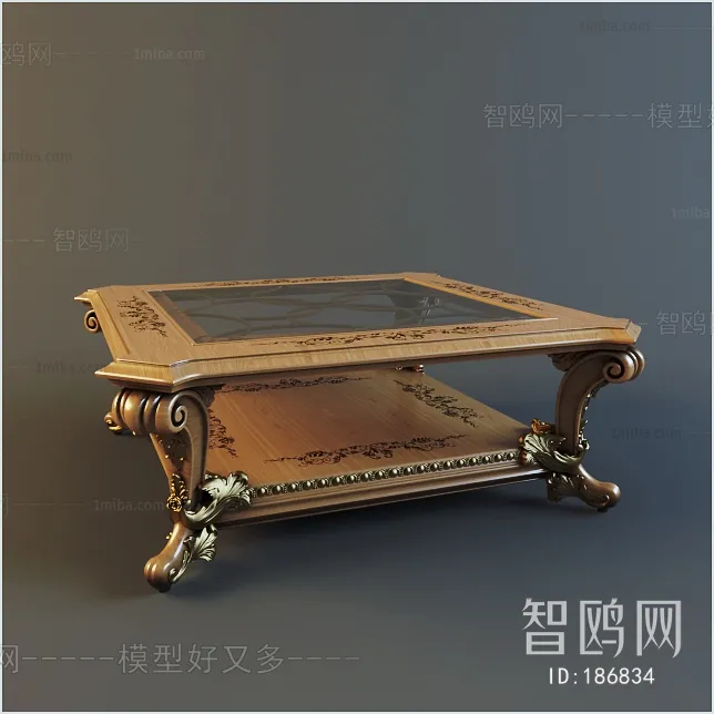 CLASSIC – TEA TABLE 3DS MODELS – 009