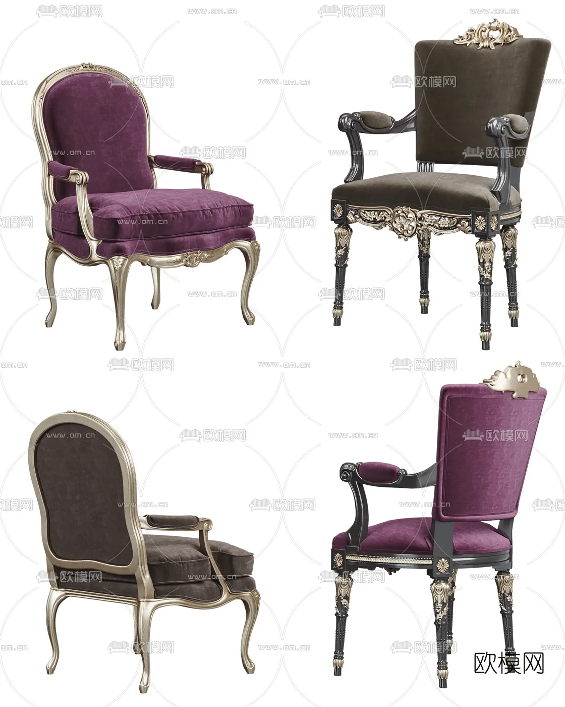 CLASSIC – DINING CHAIR 3DMODELS – 003