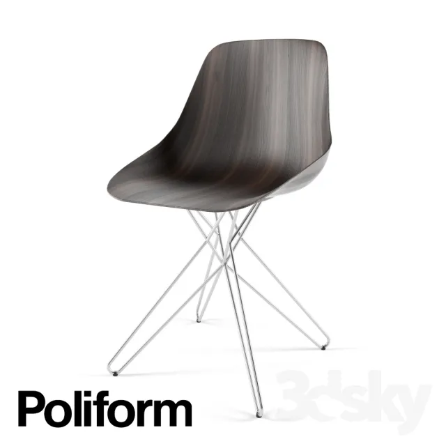 3DS MAX – Chair – Stool – 1672