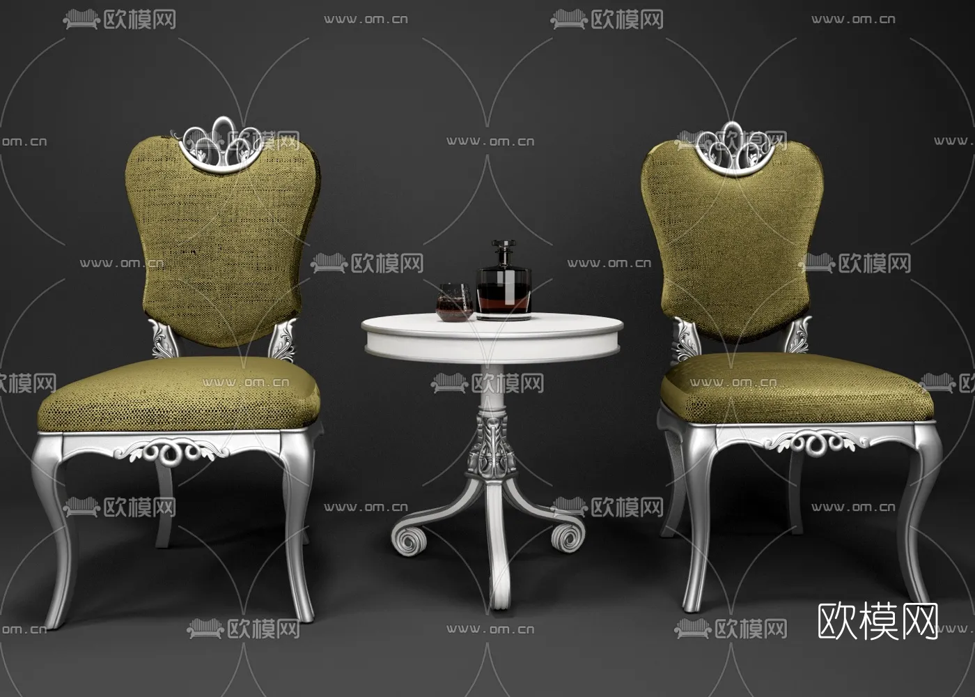 CLASSIC – DINING CHAIR 3DMODELS – 018