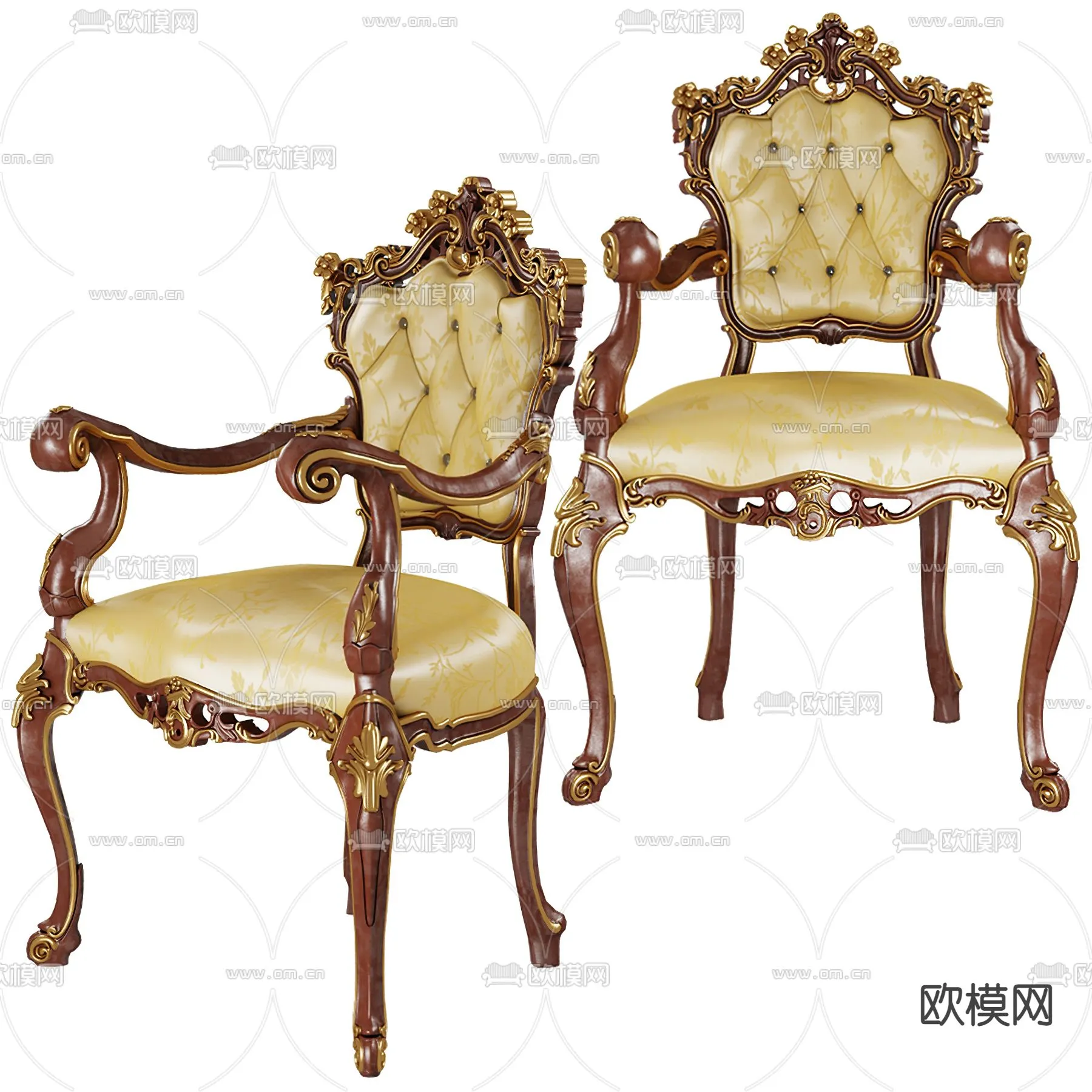 CLASSIC – DINING CHAIR 3DMODELS – 030