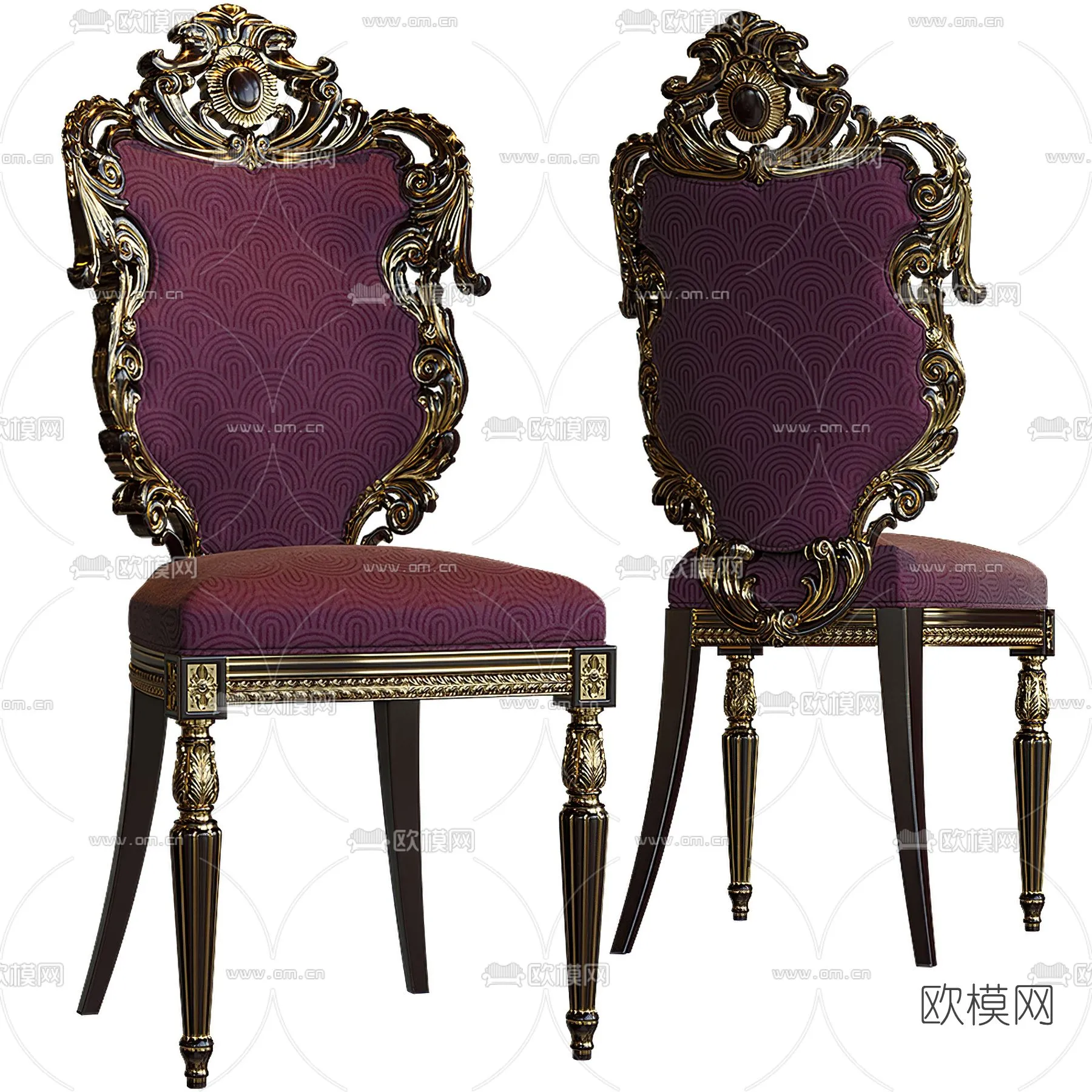 CLASSIC – DINING CHAIR 3DMODELS – 035