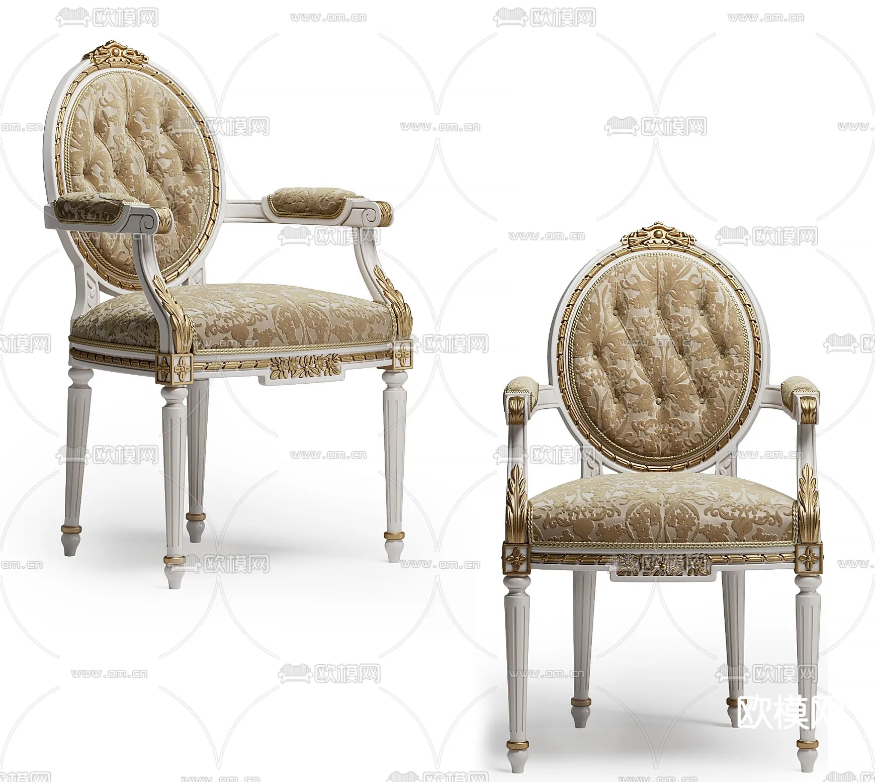 CLASSIC – DINING CHAIR 3DMODELS – 036