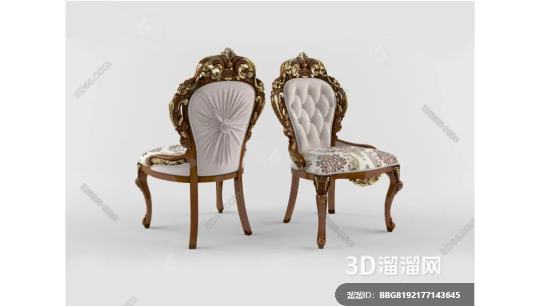 CLASSIC – DINING CHAIR 3DMODELS – 037