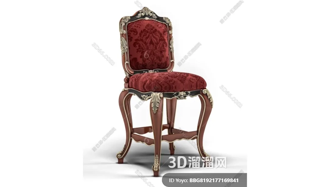 CLASSIC – DINING CHAIR 3DMODELS – 038