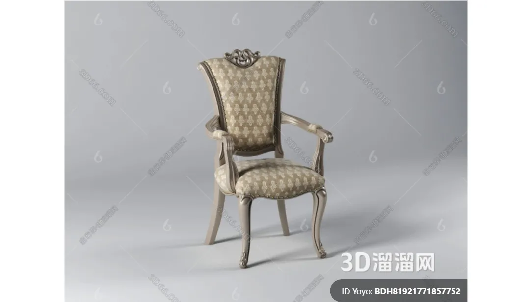 CLASSIC – DINING CHAIR 3DMODELS – 042