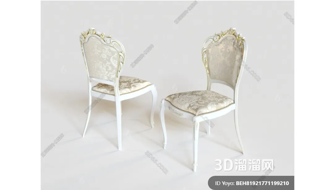 CLASSIC – DINING CHAIR 3DMODELS – 044