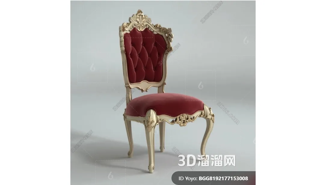 CLASSIC – DINING CHAIR 3DMODELS – 047