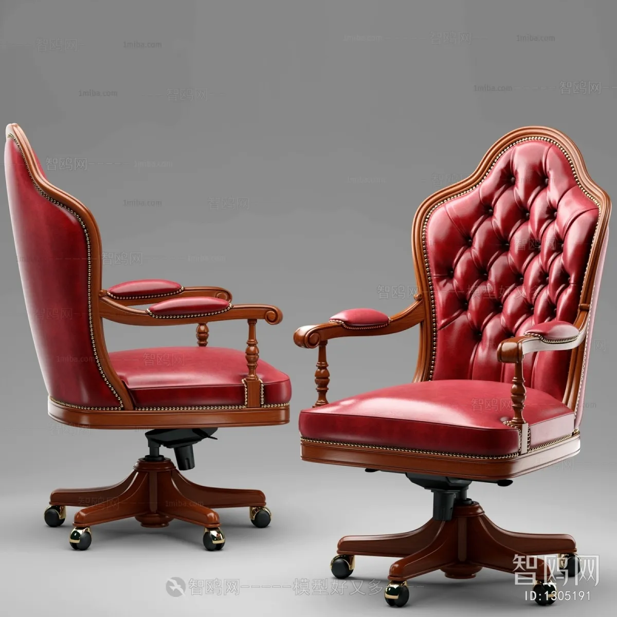 CLASSIC – MANAGER ARMCHAIR 3DMODELS – 001