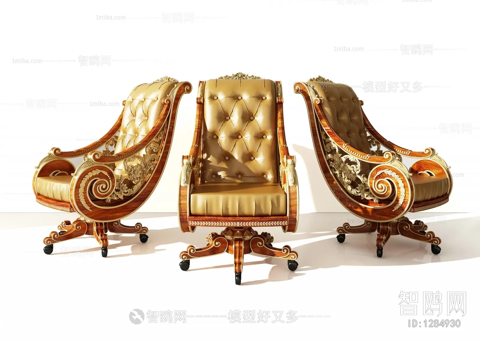 CLASSIC – MANAGER ARMCHAIR 3DMODELS – 005