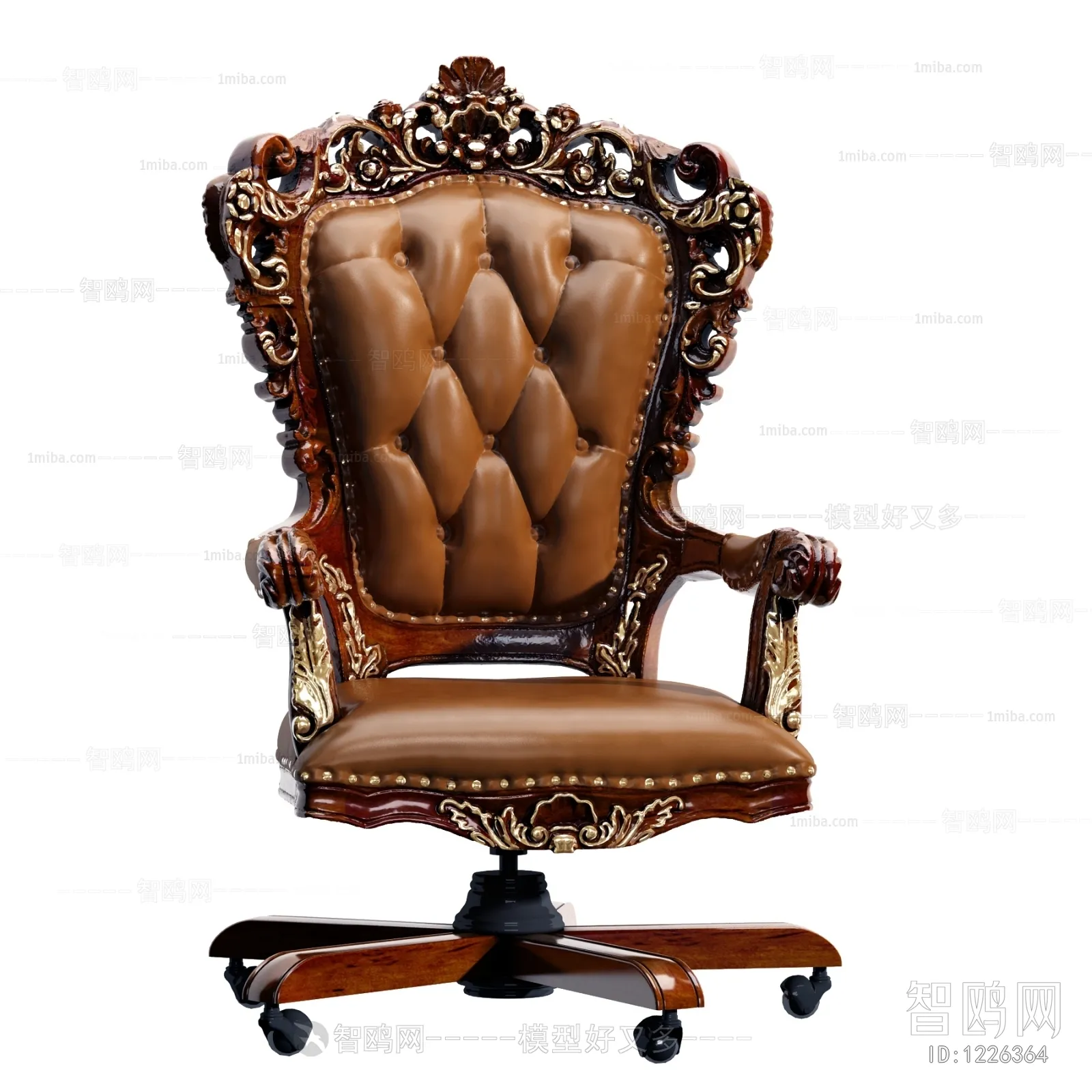 CLASSIC – MANAGER ARMCHAIR 3DMODELS – 006