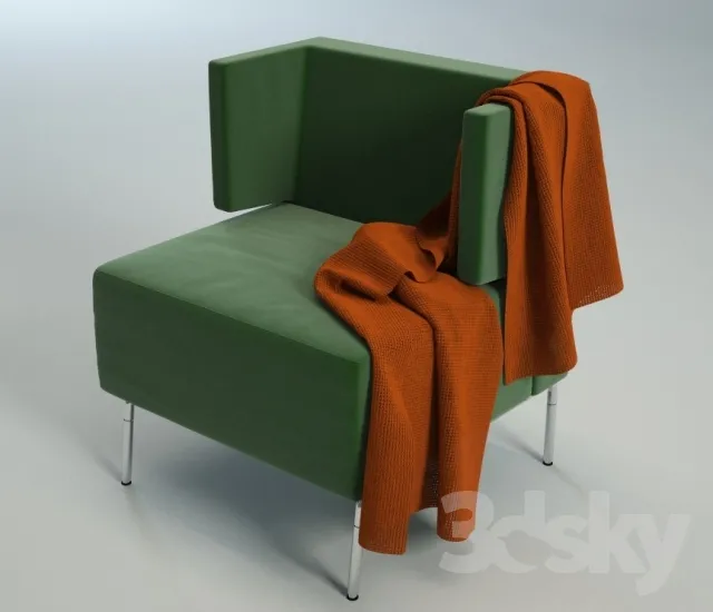 3DS MAX – Chair – Stool – 1682