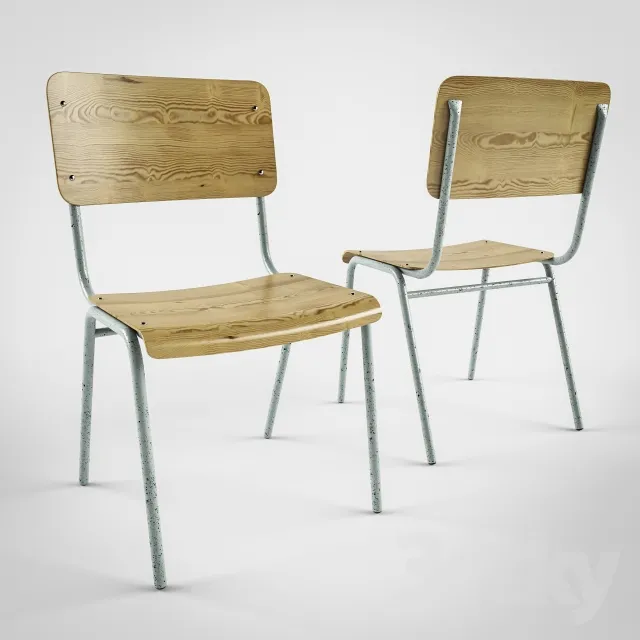 3DS MAX – Chair – Stool – 1689