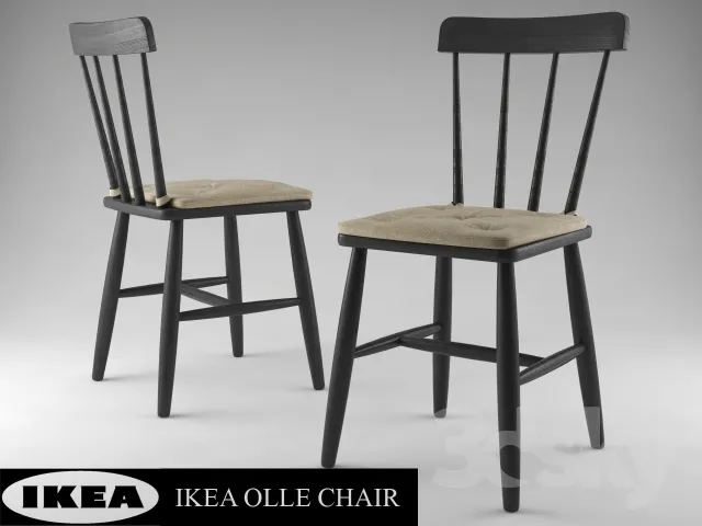 3DS MAX – Chair – Stool – 1693