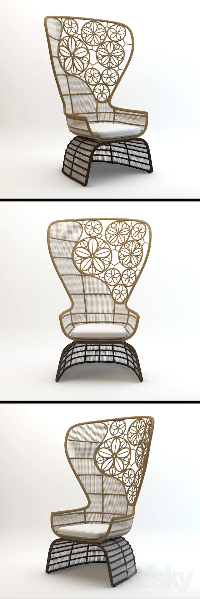 3DS MAX – Chair – Stool – 1706