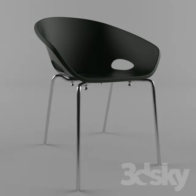 3DS MAX – Chair – Stool – 1715