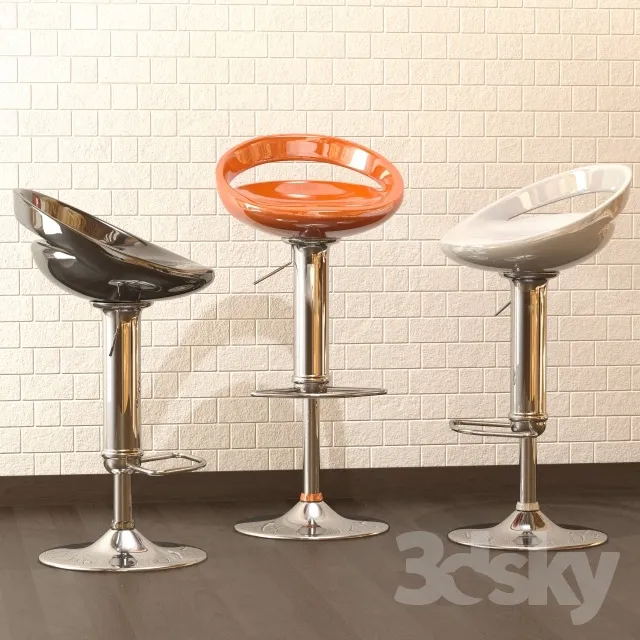3DS MAX – Chair – Stool – 1717
