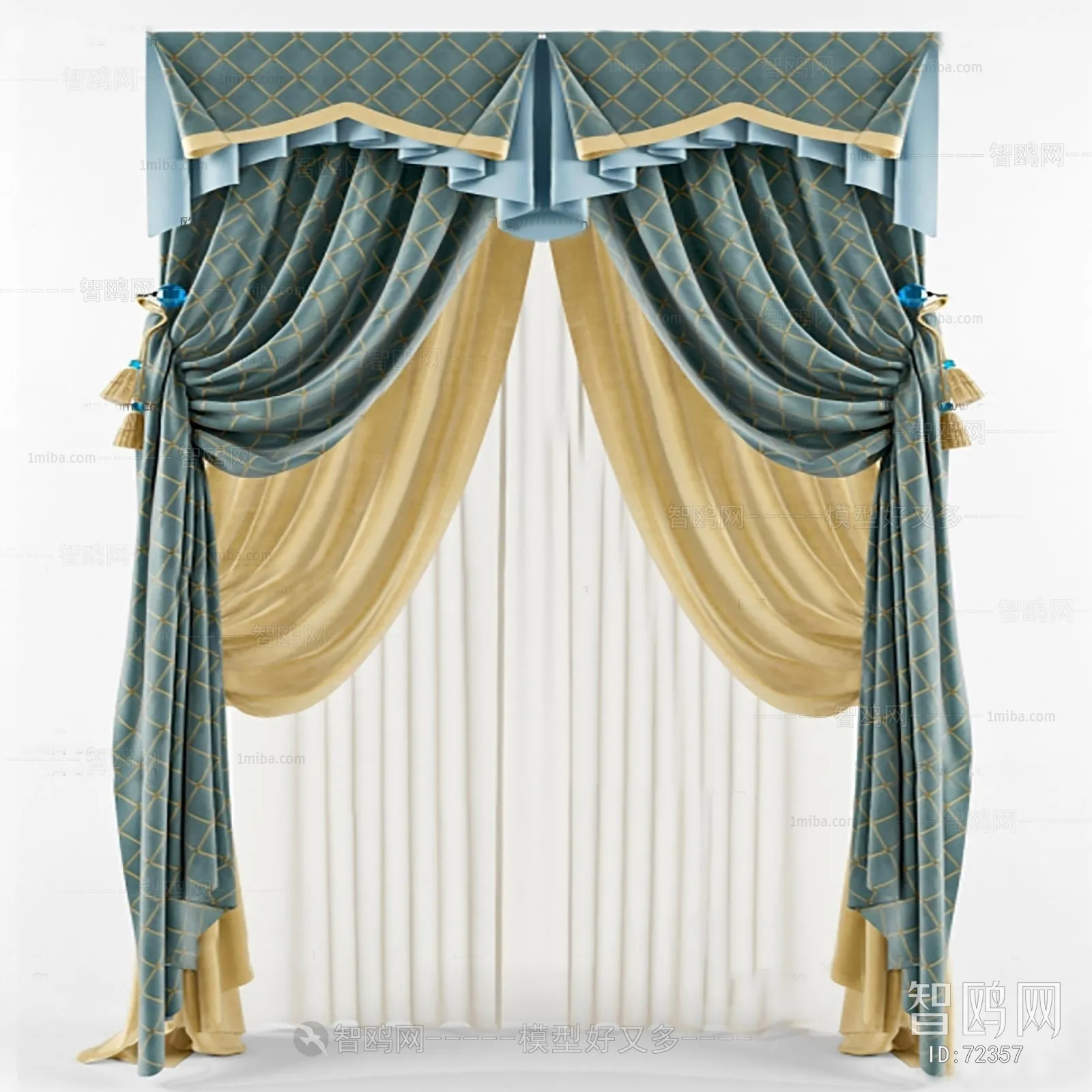 CLASSIC – CURTAIN 3DSMODELS – 017