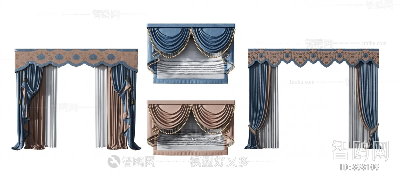 CLASSIC – CURTAIN 3DSMODELS – 057