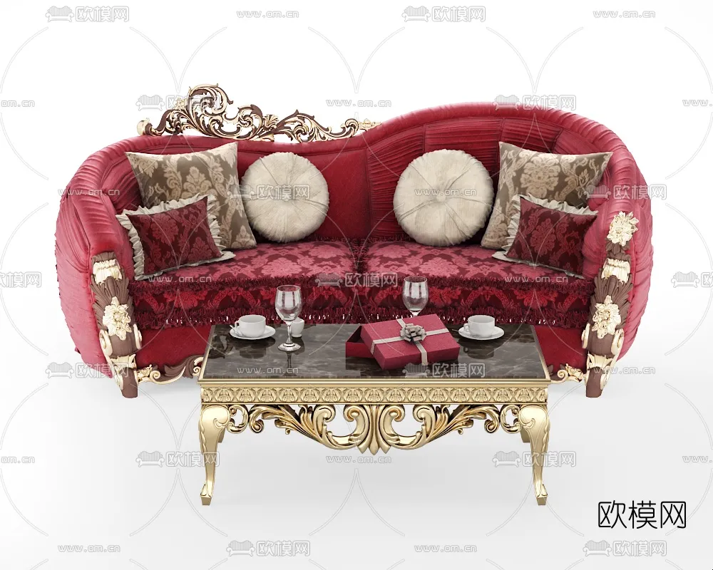 CLASSIC – SOFA CLASSIC 3DMODELS – 054