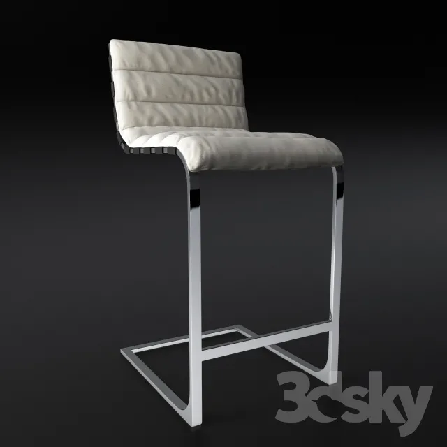3DS MAX – Chair – Stool – 1768