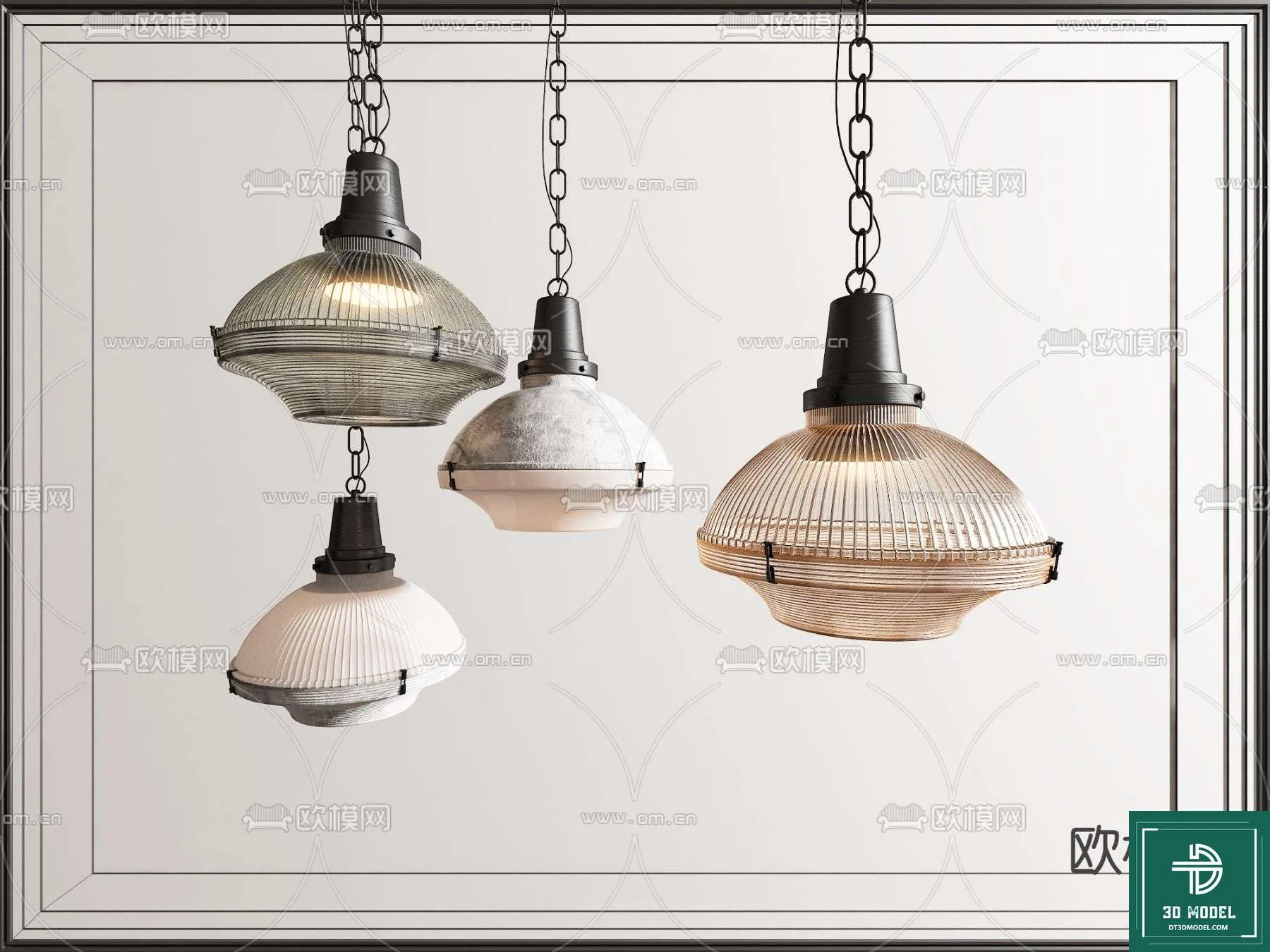 CEILING LIGHT – 3DS MODELS – 010