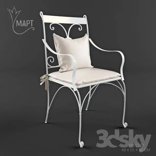 3DS MAX – Chair – Stool – 1811