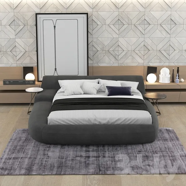 3DS MAX – Bed – 2009