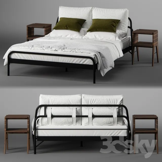 3DS MAX – Bed – 2013