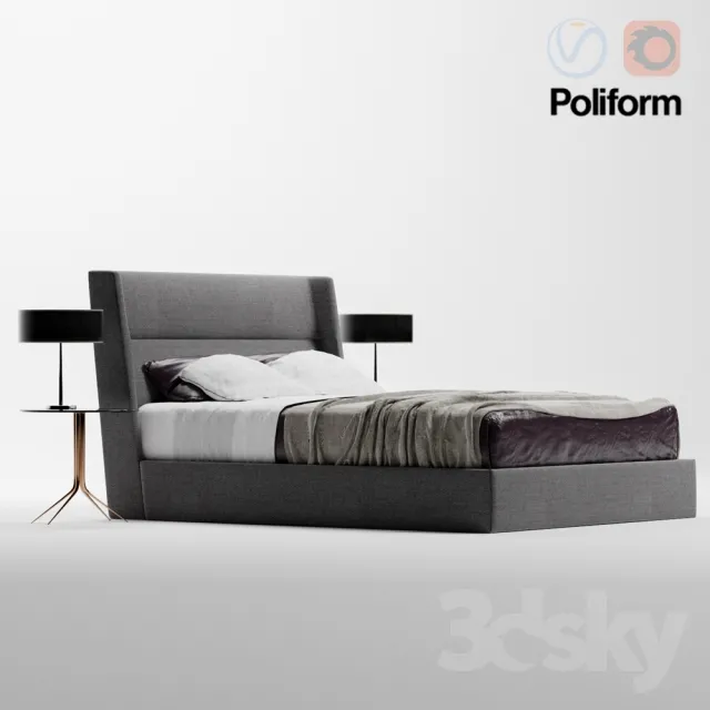3DS MAX – Bed – 2022